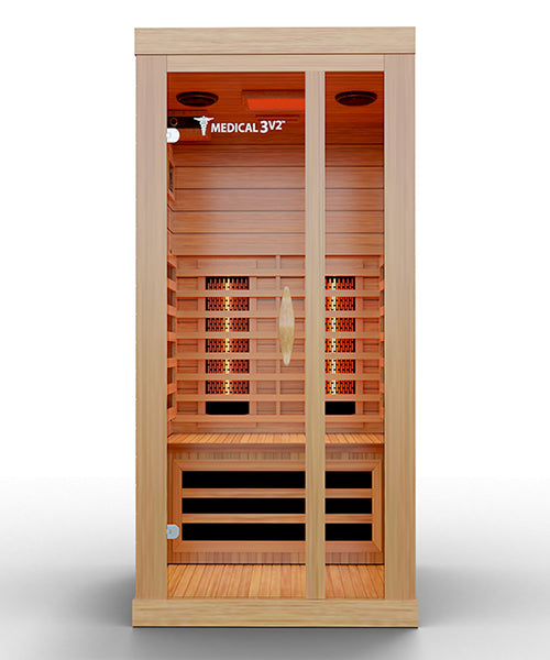 Personal Home Infrared Full Spectrum Sauna Medical 3 by Modern Reform