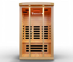 Person Home Infrared Sauna Medical 5 by Modern Reform