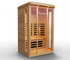 Person Home Infrared Sauna Medical 5 by Modern Reform