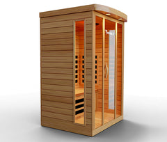 Person Home Infrared Sauna Medical 5 by Modern Reform