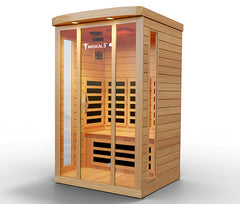 Person Home Infrared Sauna Medical 5 by Modern Reform