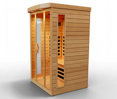 Person Home Infrared Sauna Medical 5 by Modern Reform