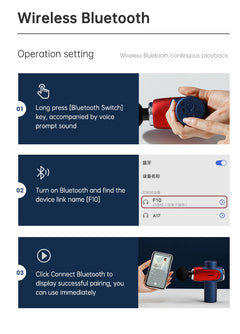 CP-F10 fascia gun muscle massager cervical muscle relaxer electric menstrual gun by:V.I.P Digital Presence