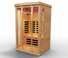 Person Home Infrared Sauna Medical 5 by Modern Reform