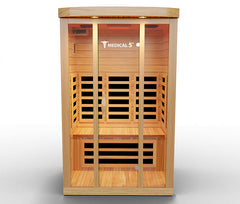 Person Home Infrared Sauna Medical 5 by Modern Reform