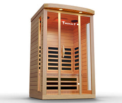 Person Home Infrared Sauna Medical 5 by Modern Reform