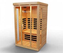 Person Home Infrared Sauna Medical 5 by Modern Reform