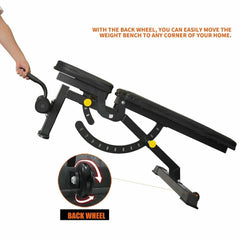 SAKSBY WHOLESALE Rovix 1000LBS multi-functional barbell rack, squat power cage with weight bench for home gym use.
