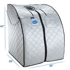 Low EMF Far Infrared Negative Ion Portable Sauna by PlayMakar