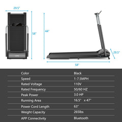 SP37614DK Compact Folding Treadmill by DirectDeals