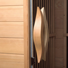 2-Person Carbon Infrared Sauna - Canadian Hemlock Wooden Sauna by Durasage Health