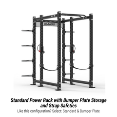 XM-5530-42 Viper Power Rack with Storage & Strap Safeties by XMARK