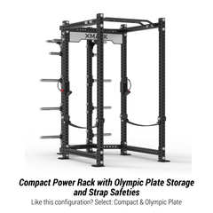 XM-5530-42 Viper Power Rack with Storage & Strap Safeties by XMARK