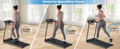 NEW Folding Treadmills Walking Pad Treadmill for Home Office by V.I.P Digital Presence
