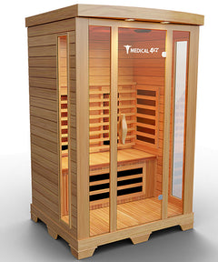 Person Home Full Spectrum Infrared Sauna Medical 4 by Modern Reform