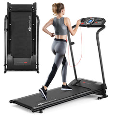 SP37708 1.0 HP Electric Mobile Power Foldable Treadmill by:DirectDeals