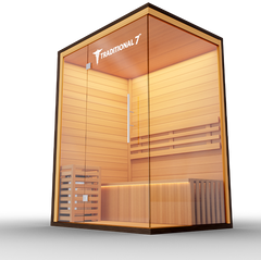 3 Person Home Steam Sauna Traditional 7 by: Modern Reform