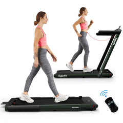 SP37914US-SL 2.25HP 2 in 1 Folding Treadmill by DirectDeals