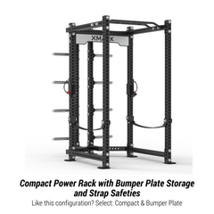 XM-5530-42 Viper Power Rack with Storage & Strap Safeties by XMARK