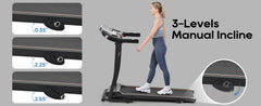Home folding treadmill by V.I.P Digital Presence