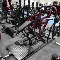 Muscle D Fitness Pro Strength Dynamic Row | Plate-Loaded Back Machine