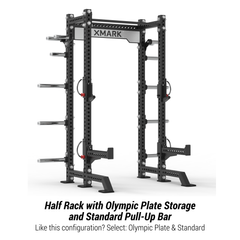 XM-5340 Viper Half Power Rack by XMARK