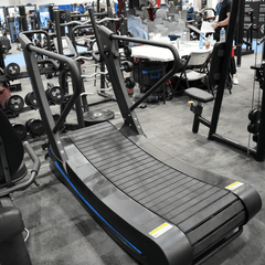 Commercial Self Powered Curve Treadmill - Muscle D Fitness - Standalone