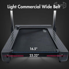 LC-FT Light Commercial Folding Treadmill by Muscle D Fitness