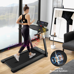 SP37860US-SL 3HP Folding Treadmill by:DirectDeals