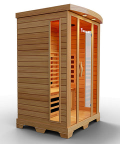 Person Home Full Spectrum Infrared Sauna Medical 4 by Modern Reform