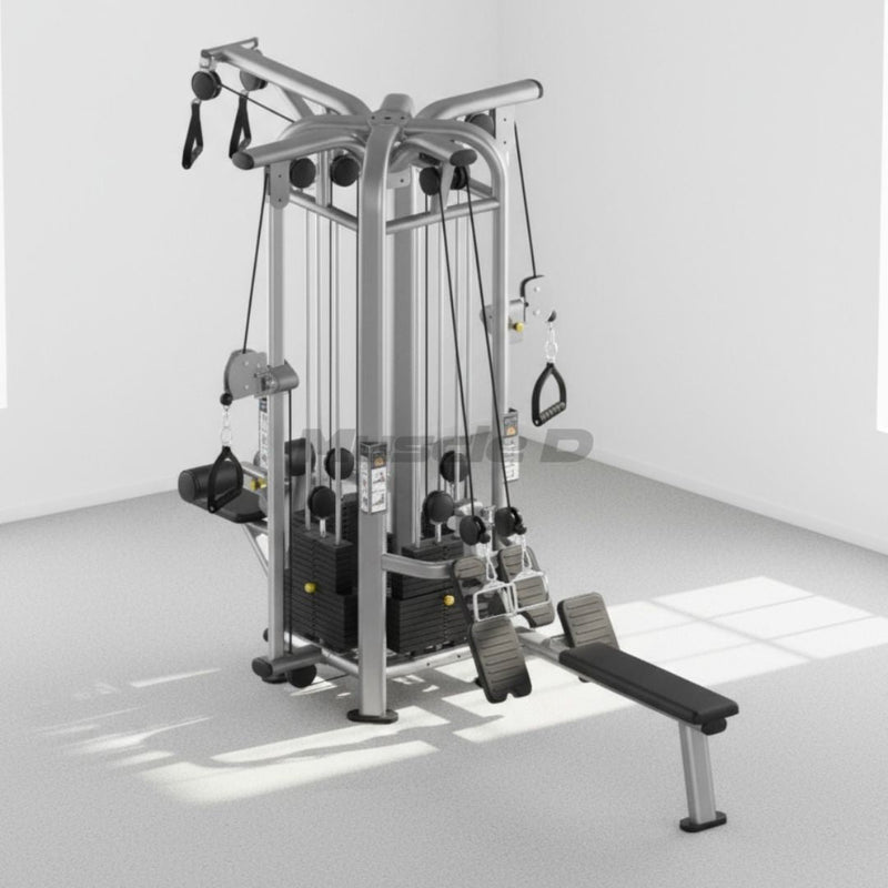 MT-JG4-B 4 Stack Megatron Deluxe Jungle Gym by Muscle D Fitness