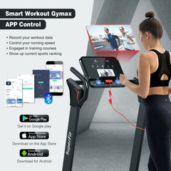 SP37610NY 2.25 HP Electric Motorized Folding Running Treadmill Machine by DirectDeals