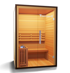 2 Person Home Stream Sauna Traditional 6 by Modern Reform