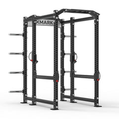 XM-5580-30 Viper Power Rack with Storage & Flip Down Safeties by XMARK