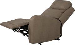 Rv Power Recliner With Massage Left Hand Polyhyde Fabric by ShipItFurniture