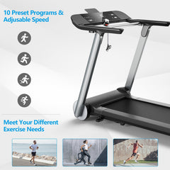 SP37613DK Italian Designed Folding Treadmill by DirectDeals