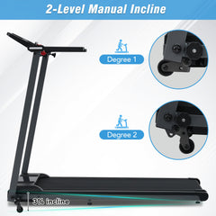 NEW Folding Treadmills Walking Pad Treadmill for Home Office by V.I.P Digital Presence