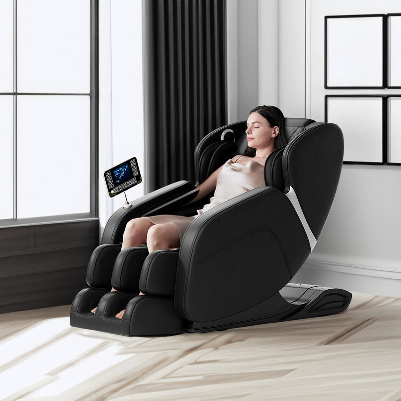 Full body deep tissue massage chair (black) by V.I.P Digital Presence