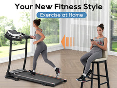 Home folding treadmill by V.I.P Digital Presence