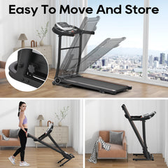 Home folding treadmill by V.I.P Digital Presence