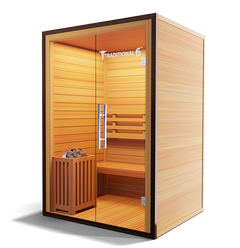 2 Person Home Stream Sauna Traditional 6 by Modern Reform