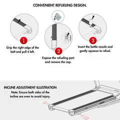 LC-FT Light Commercial Folding Treadmill by Muscle D Fitness