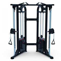 Muscle D Fitness 88" Dual Adjustable Pulley – Compact Cable Machine
