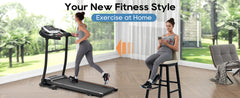 Home folding treadmill by V.I.P Digital Presence