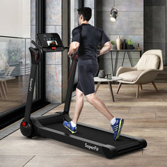SP37610NY 2.25 HP Electric Motorized Folding Running Treadmill Machine by DirectDeals