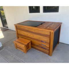 Passionately Handcrafted Using Sustainable Kooru Cold Plunge Tub&nbsp;by Modern Reform