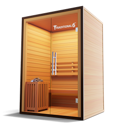 2 Person Home Stream Sauna Traditional 6 by Modern Reform
