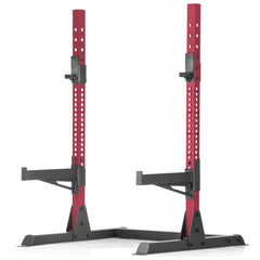 Squat Rack Bench Press with Adjustable Safety Spotters by XMARK