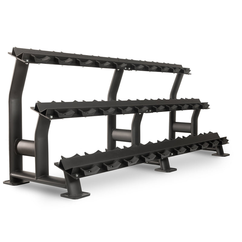 XM-9106 Commercial 3-Tier Dumbbell Racks - 15 Dumbbell Pairs by XMARK