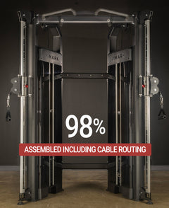 FT-9040 Functional Trainer With Dual 230 lb Weight Stacks by XMARK